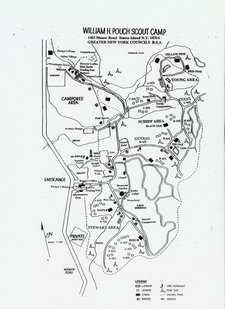 About: Camp Map – William H. Pouch Scout Camp